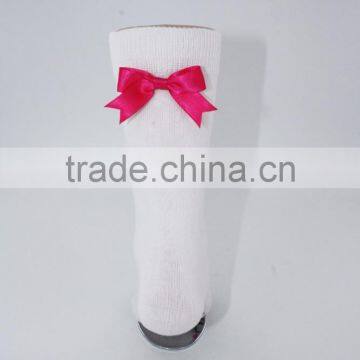 Wholesale Children Girl Knee High Socks With Bow photo-3