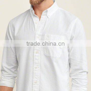 Wholesale Mens White Dress Shirts Blank Slim Fit Style photo-3