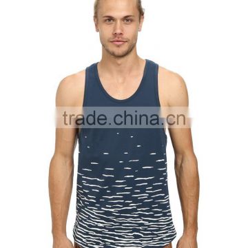 Cheap oversized modal hemp tank tops for men in bulk