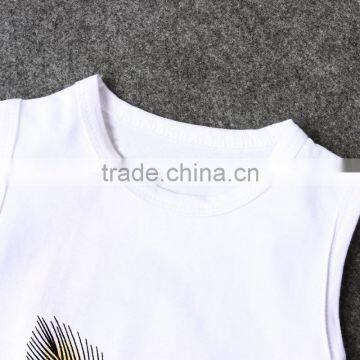 S17447A Hot Sale Summer Girls Outfit 2 Pieces Boutique Clothing Set photo-4