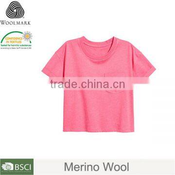 Cotton t Shirt Midriff-baring, Beautiful Girl T-shirt Custom photo-2