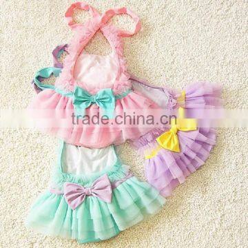 2016 Cute Ballet Skirt One-piece Kid's Swimsuit/children Swimsuit photo-4