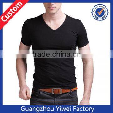2017 Plain High Quality Cheap 100% Cotton Custom Blank T Shirt Design