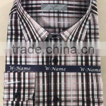 Men's cotton Plaid Button Down Shirt men casual shirt