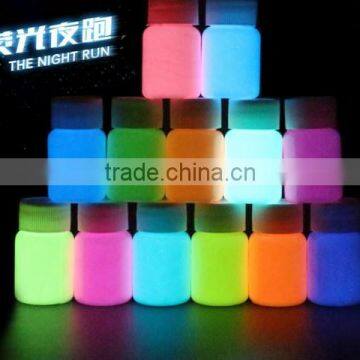 Decorative Eco-Friendly Fluorescent Glow In The Dark Powder Pigment,Luminescent Pigment Powder photo-3