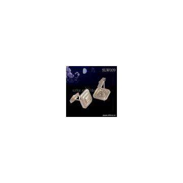 Sell Graceful Shape Cuff Links Made of 925 Silver