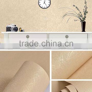 Modern Bedroom Warm PVC 3D Waterproof Wall Decoration Paper