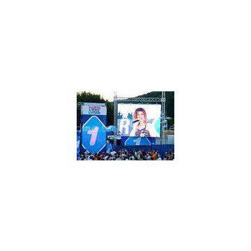 P8 Rental LED Screen IP65 / IP54 For Outdoor Display Signs 256*128mm
