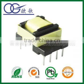 EF1212 horizontal pin5+4 one side widen transformer 24V 12V 5V 220v 12v ac transformer