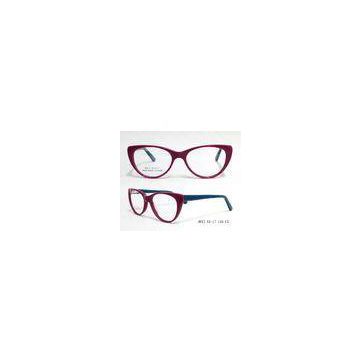 Fashion Women Red Acetate Optical Frames / Cat Eyewear 1000 PCS