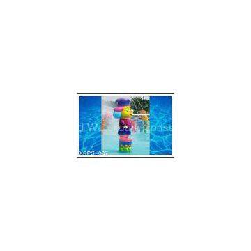 Water Sprayground Aqua Play Water Park, Monkey Cartoon Shaped Spray Park Equipment