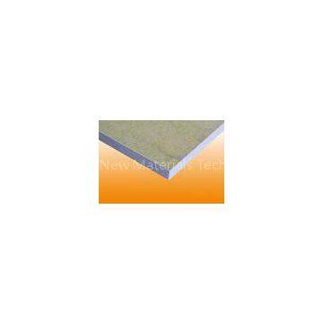 Acoustical Fiberglass Ceiling Panels Tiles For Classroom Heat Insulation 595 * 595mm