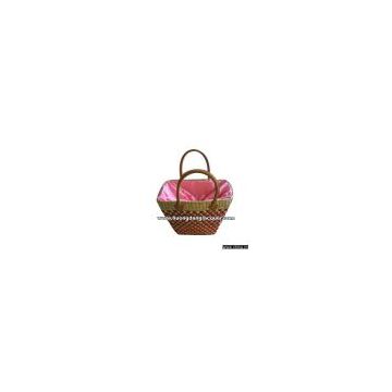 Water hyacinth bag with leather handles, Water hyacinth basket, water hyacinth handbag, handbag.