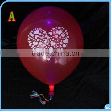 Wholesale LED Light Latex Flashing Balloon Party Decoration Valentine's Day Gifts photo-2