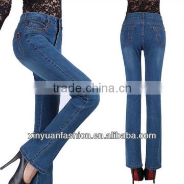 Wholesale trumpet skinny jeanses pants Plus size