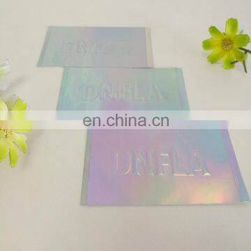 Self-adhesive Removable Radium Laser Sticker Stress Convex Sticker Customized photo-6