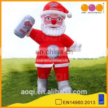 Popular Christmas model inflatable Santa Claus for party decoration