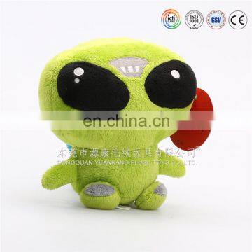 25cm Mini Plush Figure Little Green Alien Plush Toy Doll photo-2