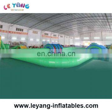 Giant 25m Rectangle inflatable swimming pool with slide for equipment water park