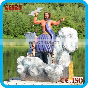 Water park statues of Zeus for sale