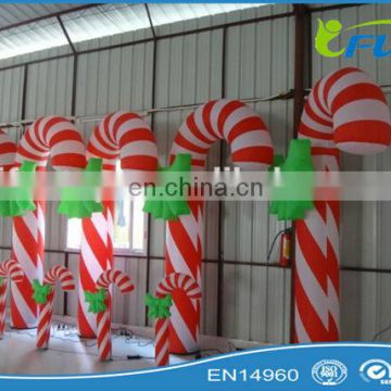 inflatable Christmas decoration/inflatable Christmas stick decoration/inflatable Christmas stick decoration sale