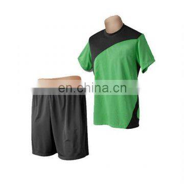 Men's 100% Polyester Plain Interlock Knitted Tennis Uniforms