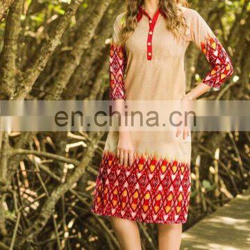 Georgette Floral Printed Kurtis/ Tunic