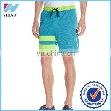 Yihao sportwear Men's Block Party Active Bottom Dri-Fit Mesh shorts