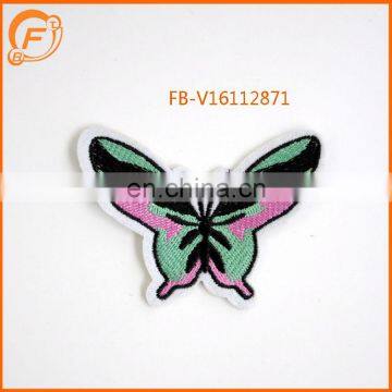 Embroidery Butterfly Design Trimmings And Embroidery Patchs For Clothing