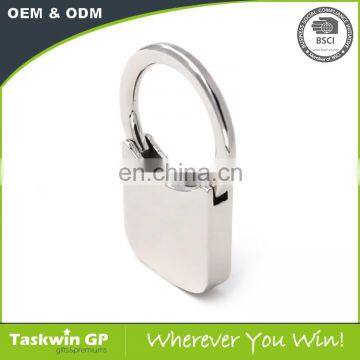Cheapest Customized design square metal Keychain