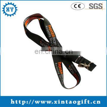 Customized cheap welcome printed lanyards with design logo
