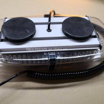 240 LED Amber Yellow Magnetic Light Emergency Warning Strobe Flashing Construction Roof Top (Amber) photo-3