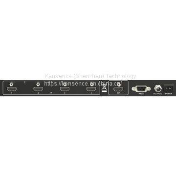 4 Channels In 1 Channel Out HDMI Switcher,HDMI 4x1 Matrix Switcher/Scaler