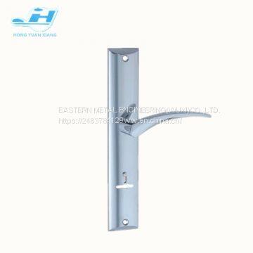 CP Zinc Allow Lever Handle Mortise Lock Door Handle With Cylinder Hole Used in Wooden Door or Bathroom photo-3