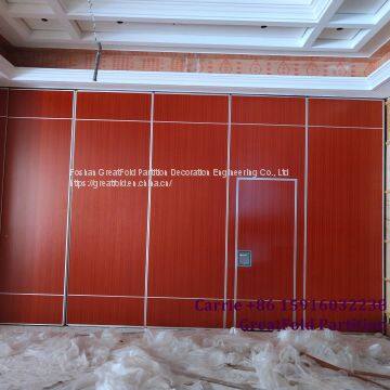 Style design decorative clear glass partition wall for restaurant