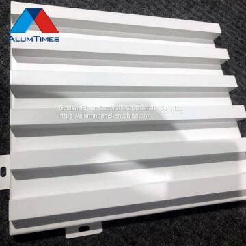 Aluminum carved panel