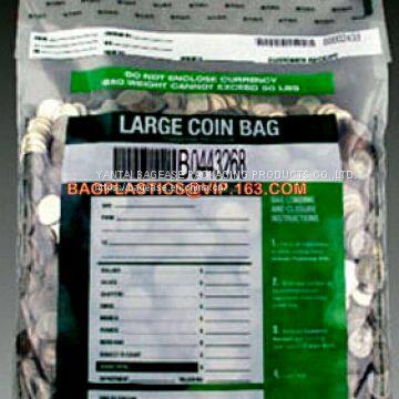 tamper proof sealing bags;security police bag;security bank coin bag, Custom Printed Self Adhesive Sealing Bank Money St