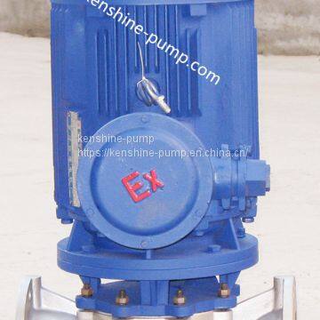 IHG vertical stainless steel pipeline chemical pump