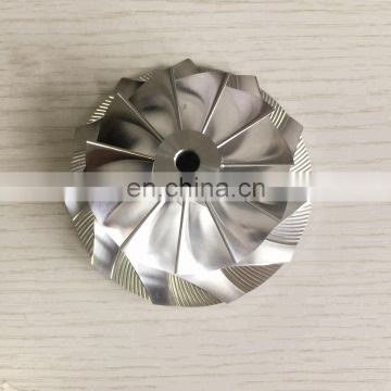 GT3076 54.97/76.13mm 11+0 blades 467756-0004F Turbocharger milling/aluminum 2618/billet compressor wheel for racing