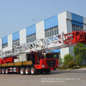 750HP Xj750 Truck Mounted Workover Rig for Oilfield Drilling Rig for Sale photo-3