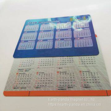 2020 Custom Monthly Magnetic Calendar and Magnetic Notepads for Refrigerator photo-5
