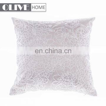 2018 Latest Design Custom Embroidery 100% Polyester/fabric Cushion Macrame Pillow Custom for Sofa photo-2