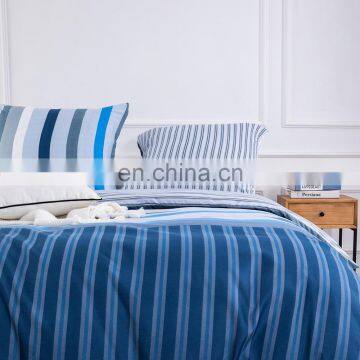 Lightweight Striped Pattern Comforter Set (Queen) With 2 Pillow Shams Spread Sheet Reversible Comforter photo-2