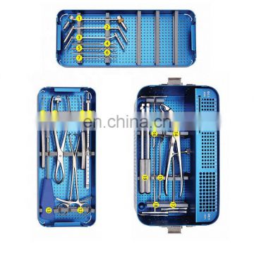 Hot Sale Bone Surgery Large Fragment Instrument Set for Trauma Plates Orthopedic Surgical Instruments