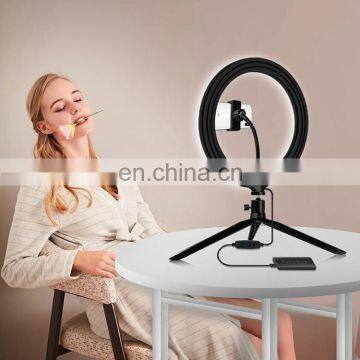 6 8 10 12 14 Inch Desktop LED Ring Light With Tripod Stand For Tiktok YouTube Video Live Broadcast photo-4