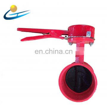 ul fm approved grooved fire fighting Butterfly Valve