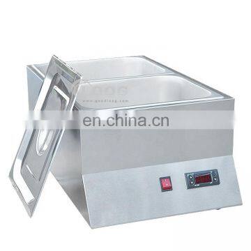 CE Approved Double Commercial Chocolate Melter Price Digital Chocolate Melting Machine photo-3