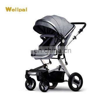 2020 Fashion Luxury Stroller Baby 3 in 1 Pram With Adjustable Canopy