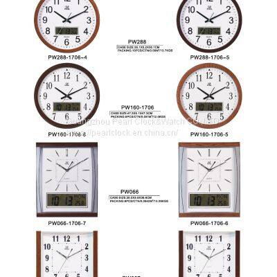 Guangdong Factory supply various lcd wall clock