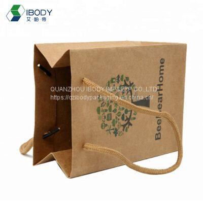 Manufacture Direct Cheap Customized Logo Stock Gift White Paper Carry Bags With Handles for Shopping photo-5